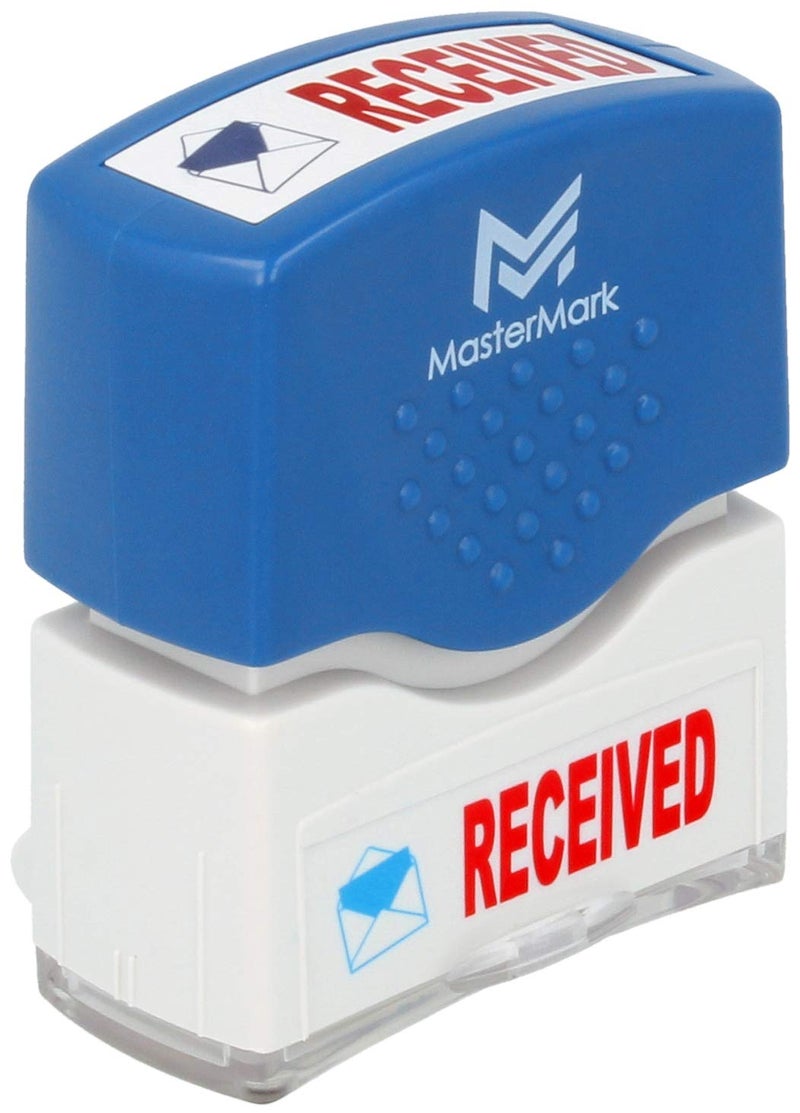 MasterMark Premium 2-Color Pre-Inked Office Stamp (Received) - Image 1
